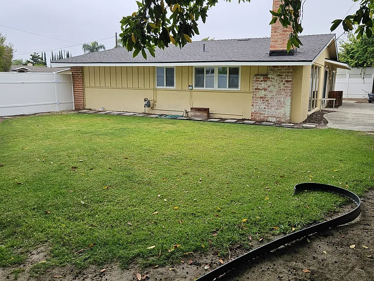 Large Grassy Area Backyard