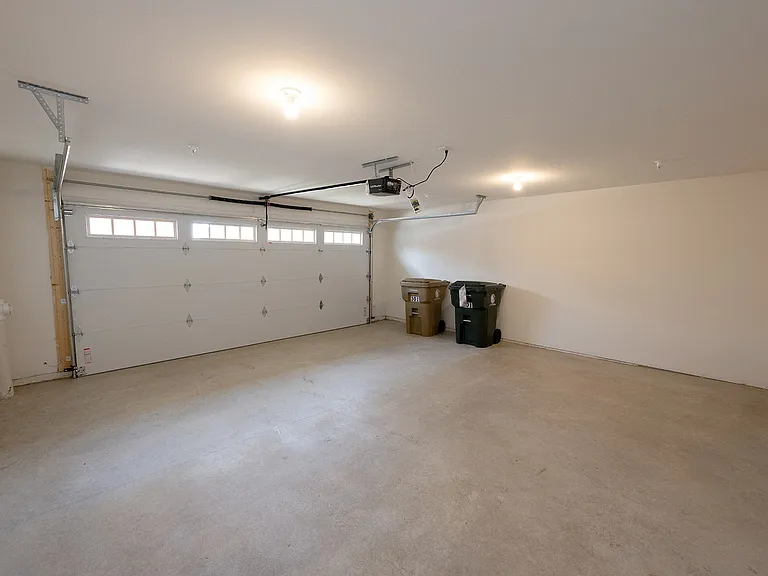 Row House 2-car attached garage