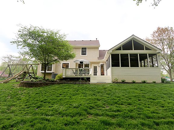 Rear with Deck and Porch
