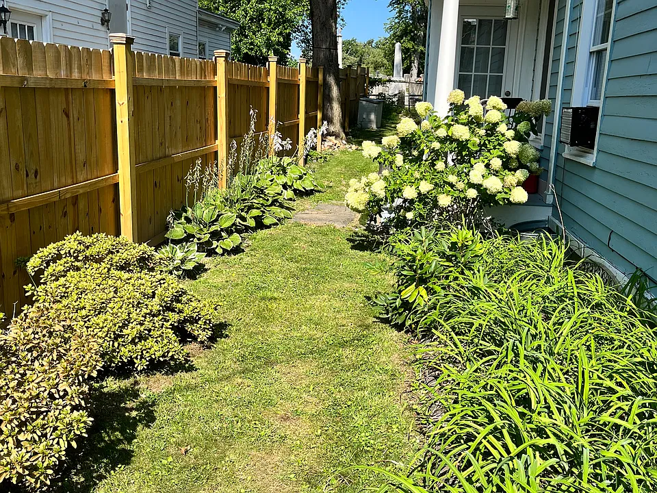 The side yard