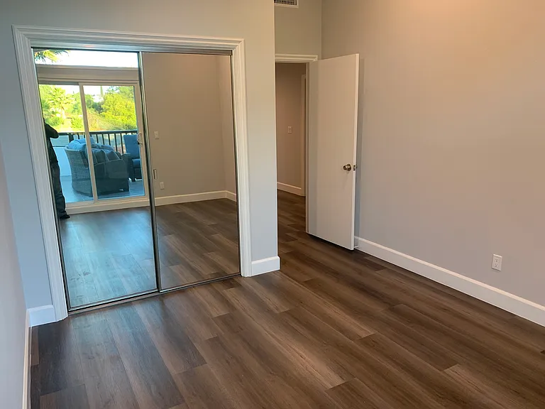 Glass closet of 3rd bedroom