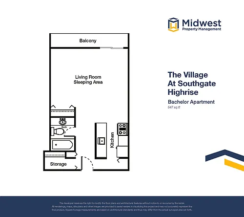 Floor plan 305
