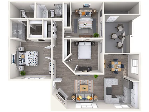 Floor plan C1