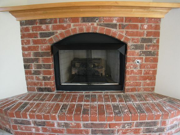 Gas Log Fireplace