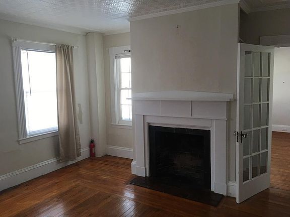 Bedroom, looking through door into living room.