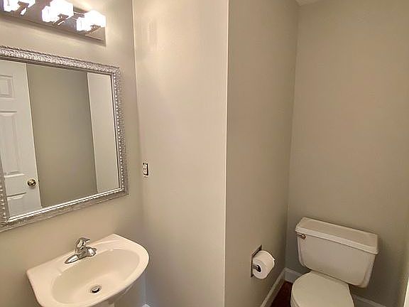 Half Bath on Main Level