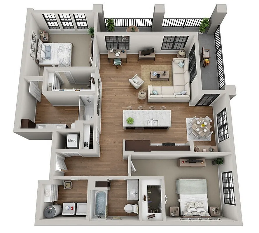 Floor plan 2F