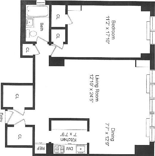 1st image of 155 E 34th St APT 11F
