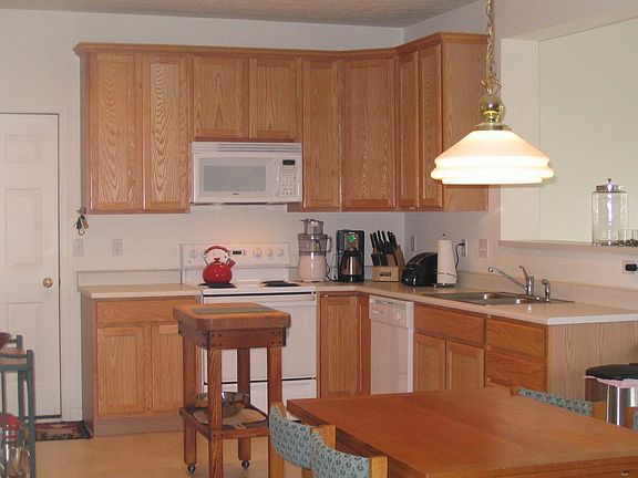 Bright open kitchen