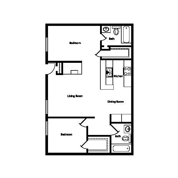 Floor plan E