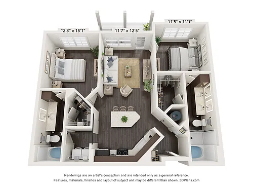 Floor plan Harvest