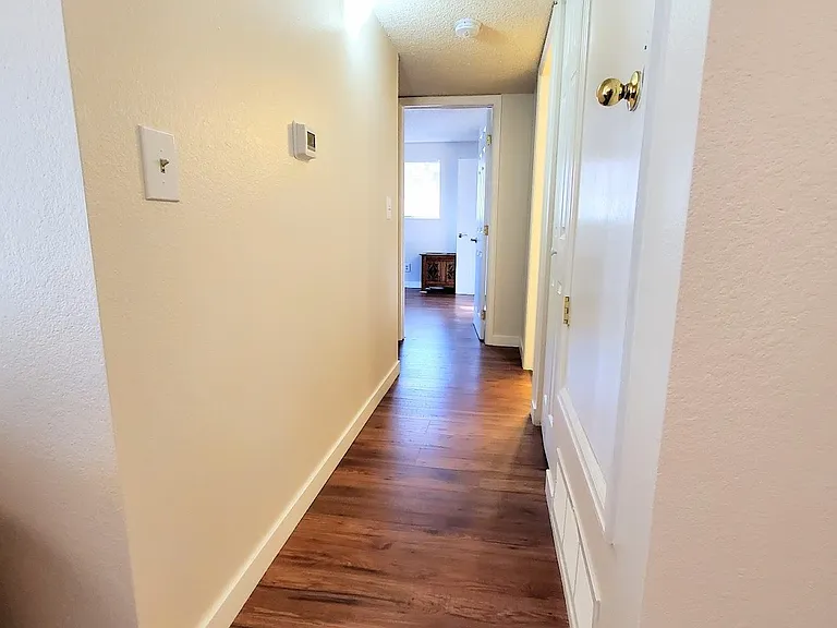 Engineered wood flooring makes for easy cleaning
