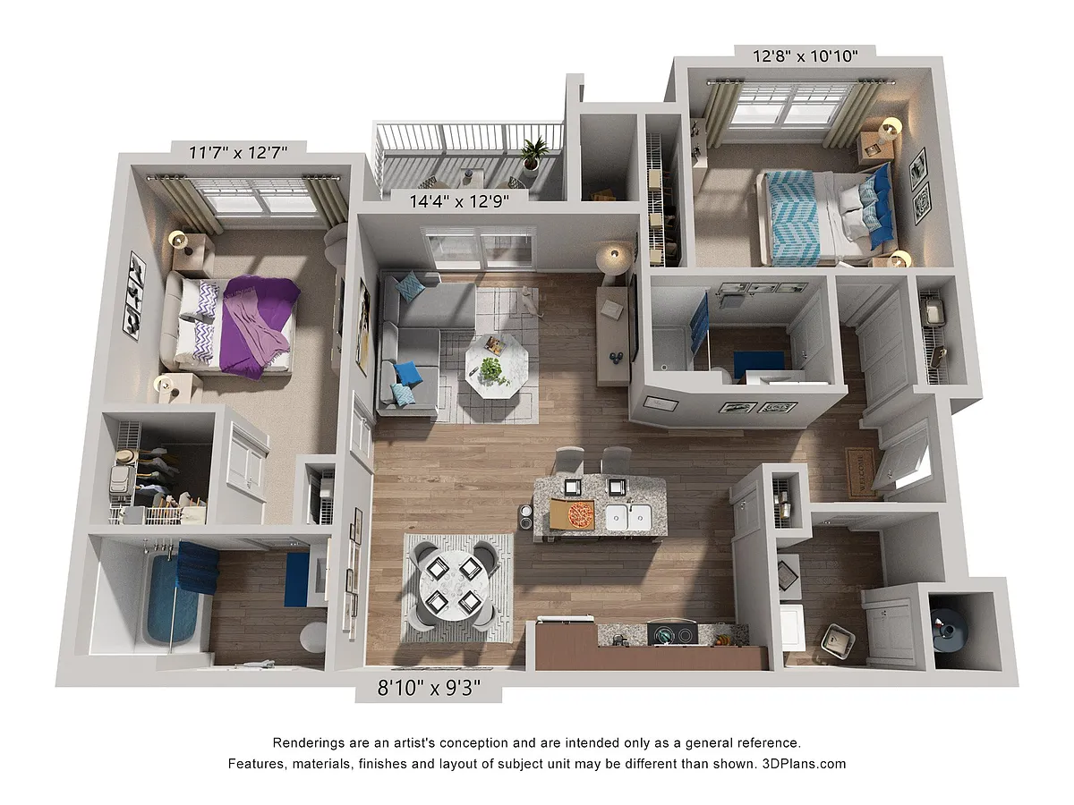 Floor plan Pearl