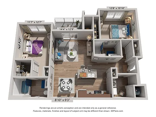 Floor plan Pearl