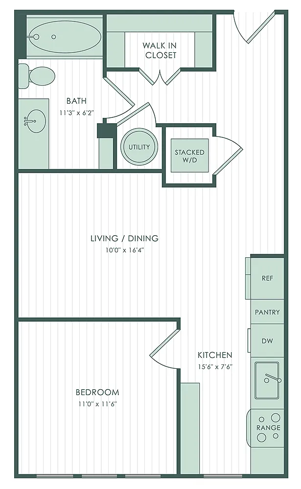 Floor plan E1