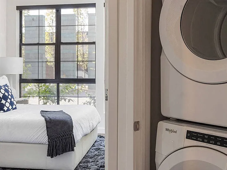 In-unit washer and dryer for your convenience
