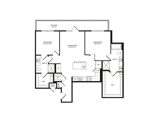 Floor plan B6