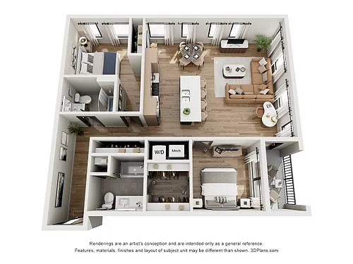 Floor plan B17