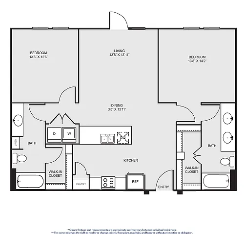 Floor plan B1A