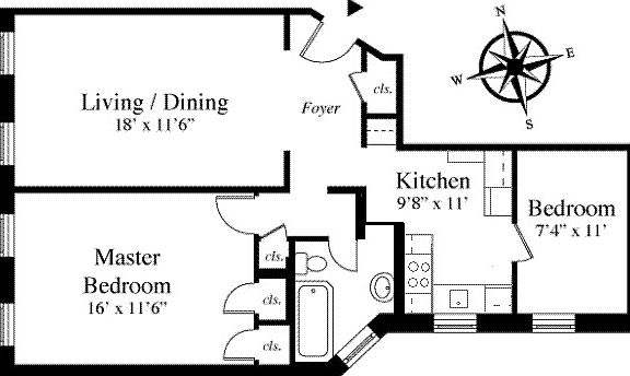 5th image of 87 E 2nd St APT 5A