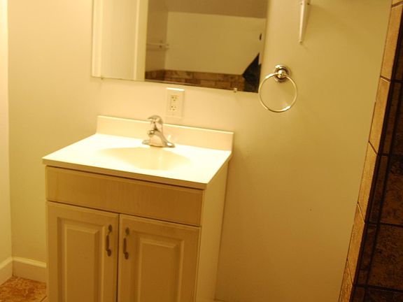 Ceramic tiled bathroom