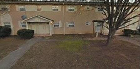 Front of Apartment Building