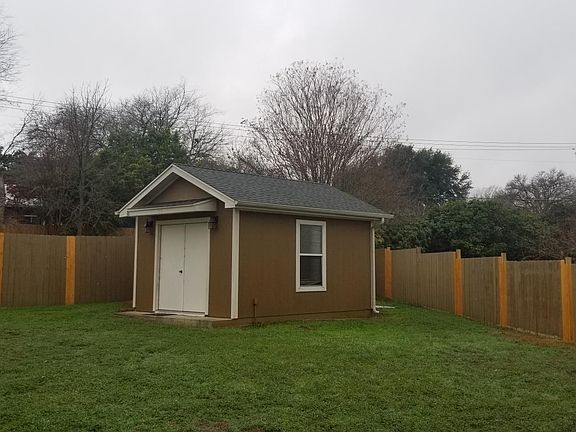 Side View of Shed with Electricity