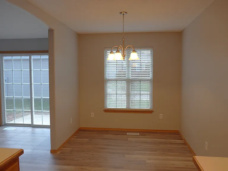 Dining Room and Exit to Back Patio