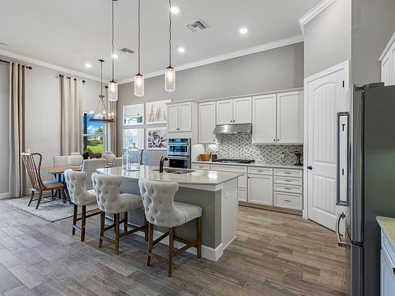 Model Representation Open Concept Kitchen