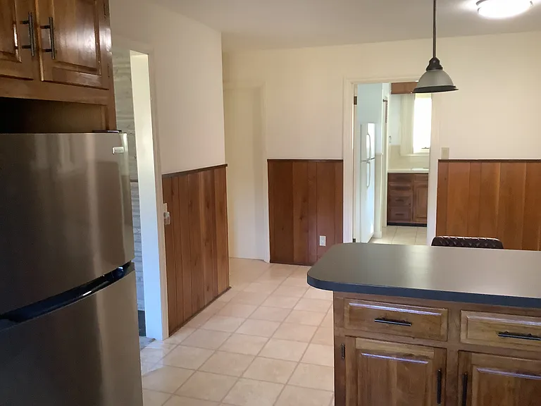 Kitchen with dining area