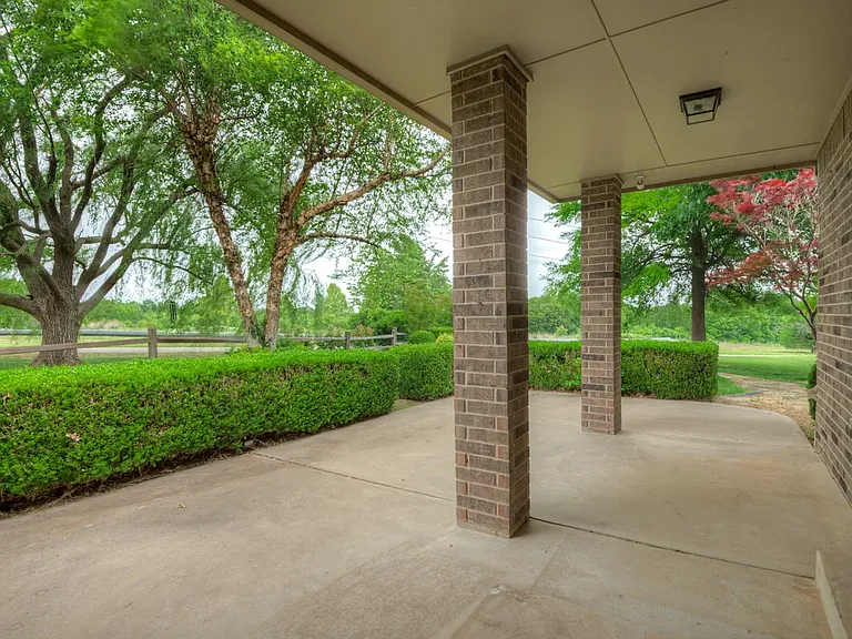 Another view of the patio