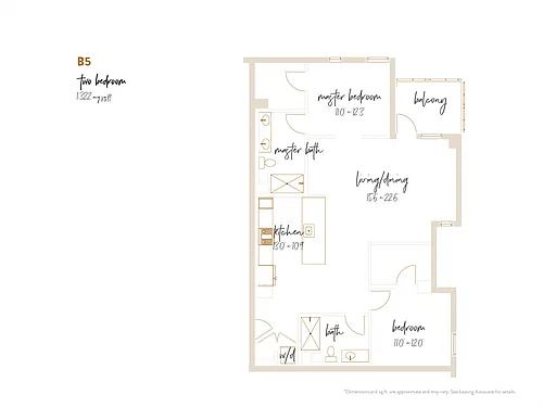 Floor plan B5