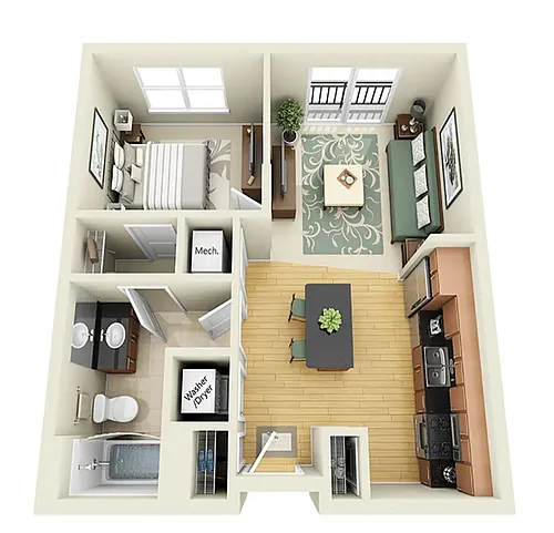 Floor plan S1