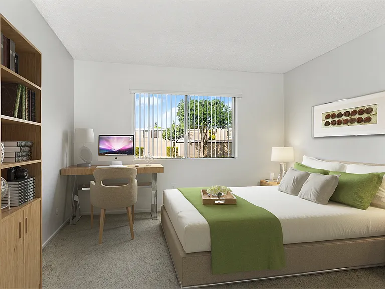 Bedroom of the one Bedroom