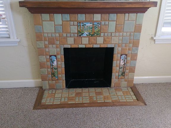 Living room Fireplace