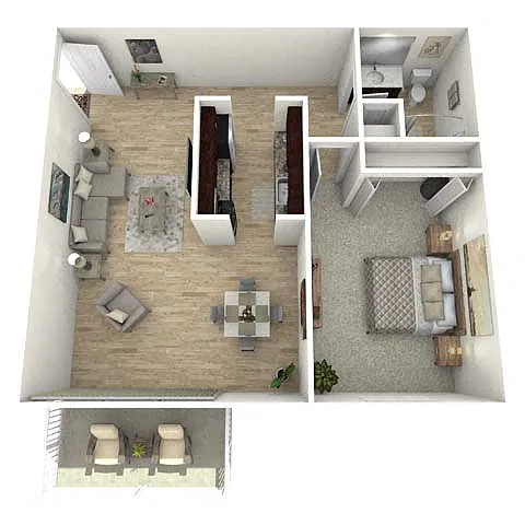 Floor plan Kinglsey