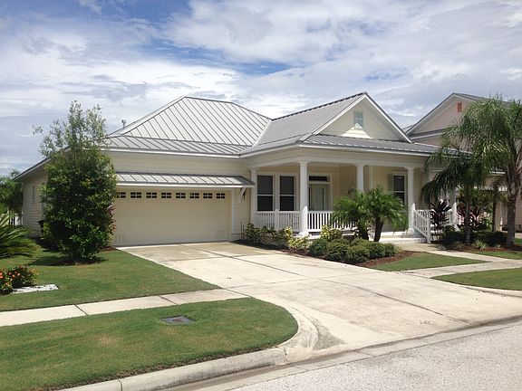 Upgraded silver metal roof