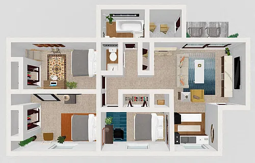Floor plan Redwood