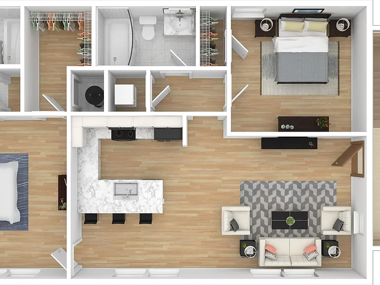 2BR Carriage House 2BR Carriage House