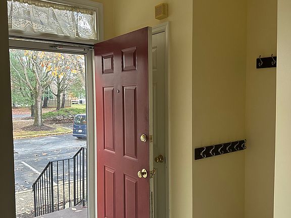 Main floor, front door