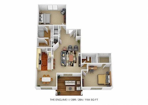 Floor plan The Enclave I