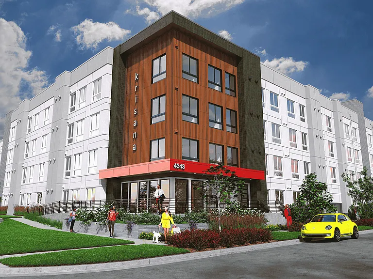 Architect's Design Rendering