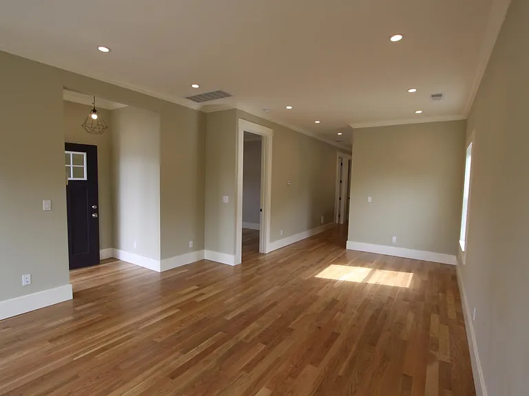 Living room, dining room