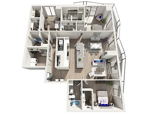 Floor plan C1PH
