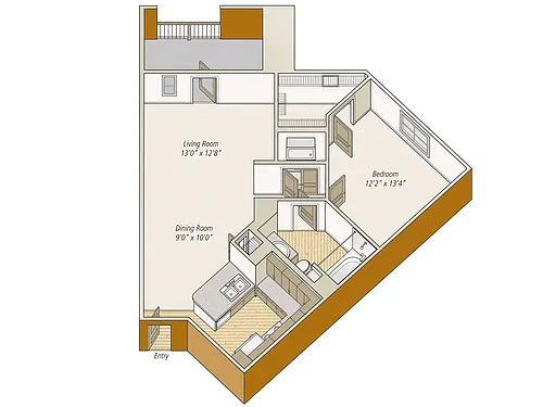Floor plan A14