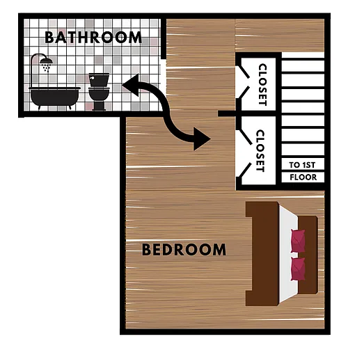 Floor plan The Huron