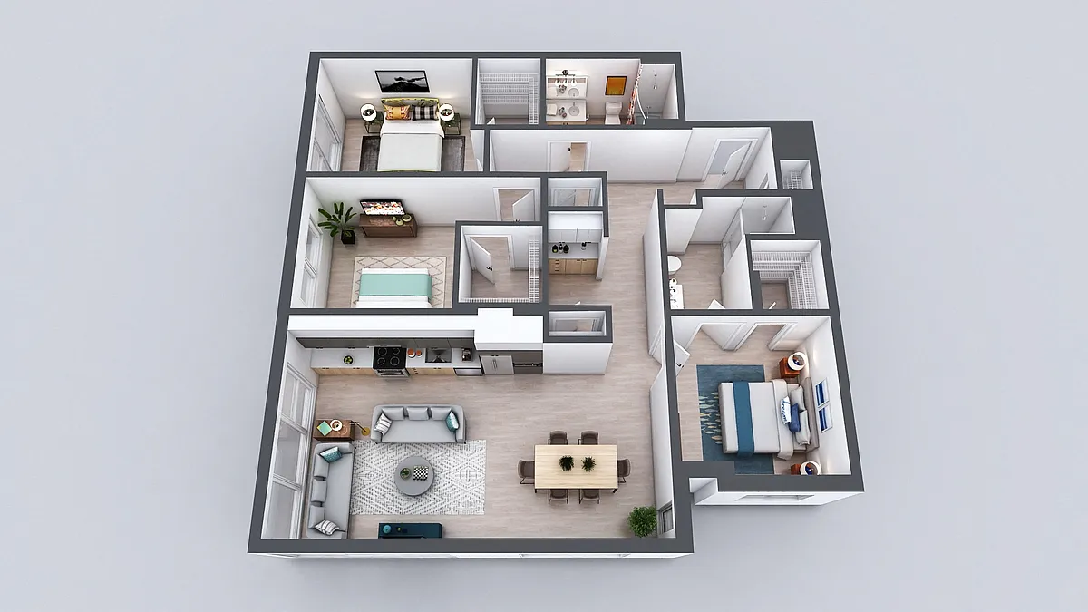 Floor plan D1