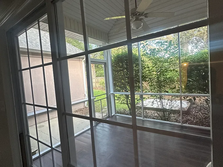 Outdoor screened porch
