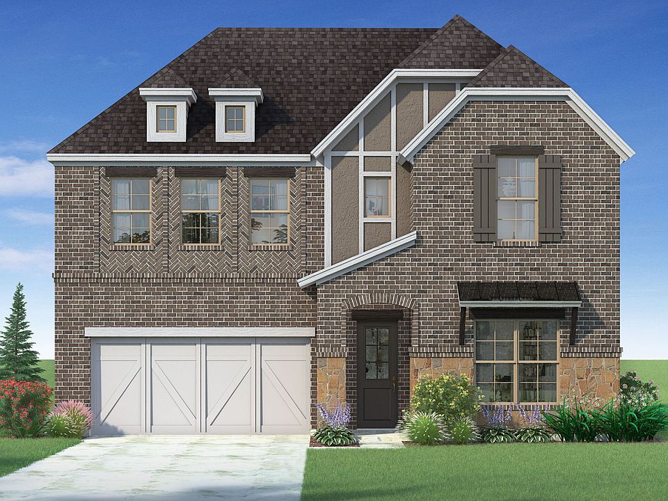 The Martinique - French Country Elevation