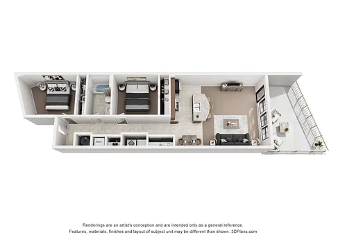 Floor plan Tranquil Waters (b)